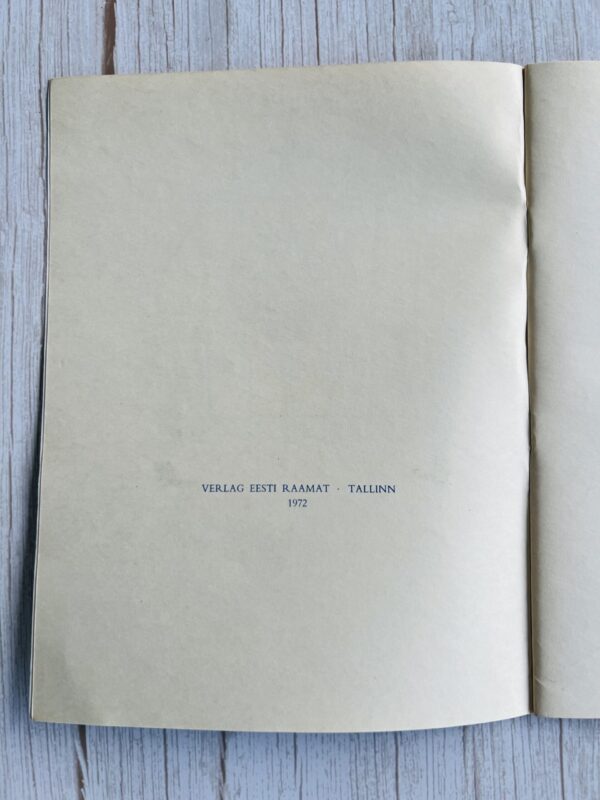 Timbu-Limbus Hofstaat und die Schneemüller (Estnische Ausgabe 1972)