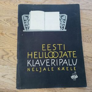 100203227 Eesti heliloojate klaveripalu neljale käele