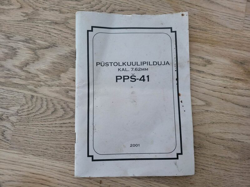 100394569 Püstolkuulipilduja Kal. 7,62mm PPS-41