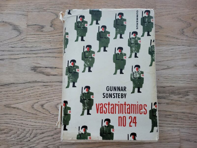 100410983 Vastarintamies No 24 . Gunnar Sönsteby