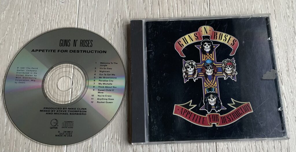 Guns N'Roses Appetite For Destruction