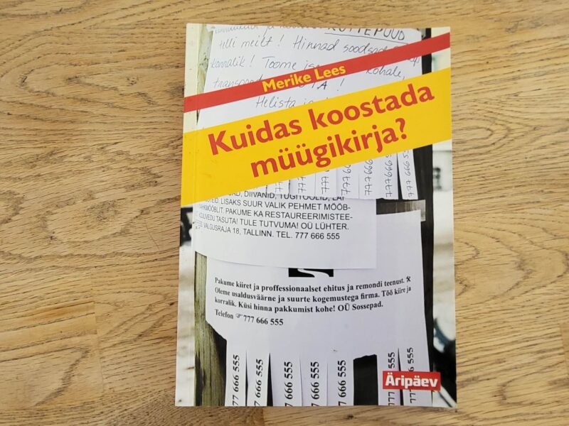 100656673 Kuidas koostada müügikirja