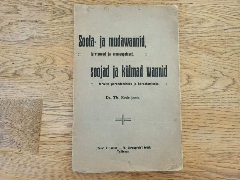 100657888 Soola- ja mudawannid, terwiseweed ja meresupelused, soojad