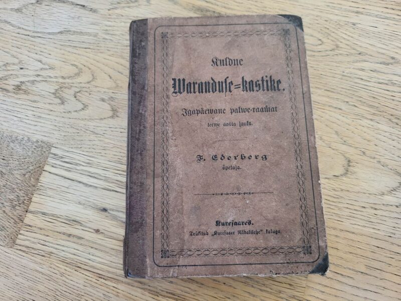 100662345 Kuldne warandusekastike . 1888