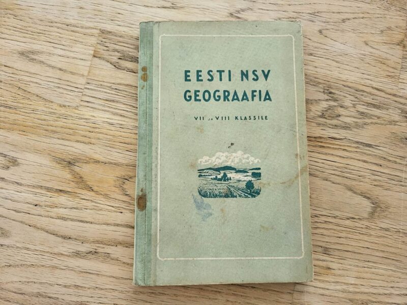 100677284 Eesti NSV geograafia VII ja VIII klassile 1951