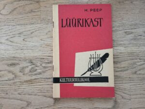 Lüürikast . Harald Peep