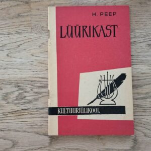 100678856 Lüürikast . Harald Peep