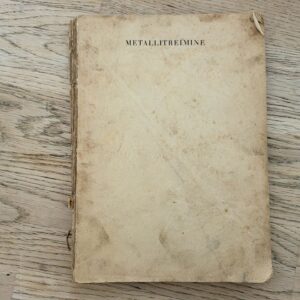 Metallitreimine . E. Olving