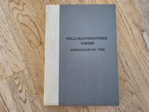 Põllumajandustööde normid mehhaniseeritud tööd