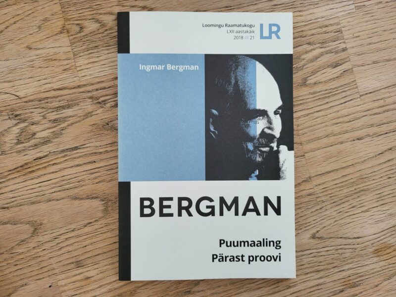 100862915 Puumaaling Pärast proovi . Ingmar Bergman