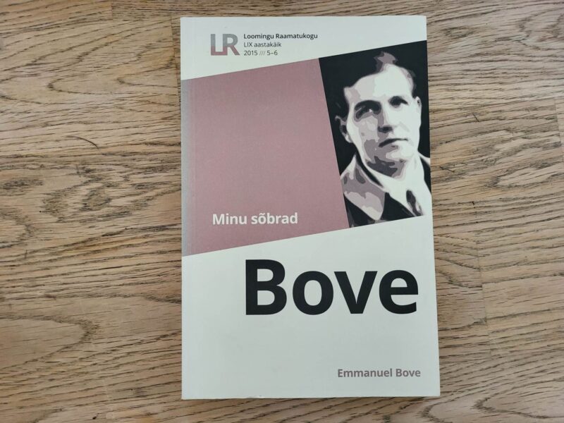 100864721 Minu sõbrad . Emmanuel Bove