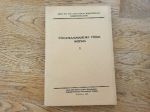Põllumajanduslike tööde normid II