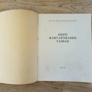 Eesti rahvapärased vaibad