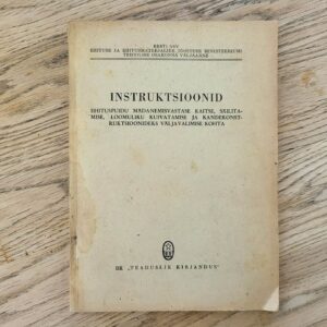 100922263 Instruktsioonid ehituspuidu mädanemisvastase kaitse säilitam