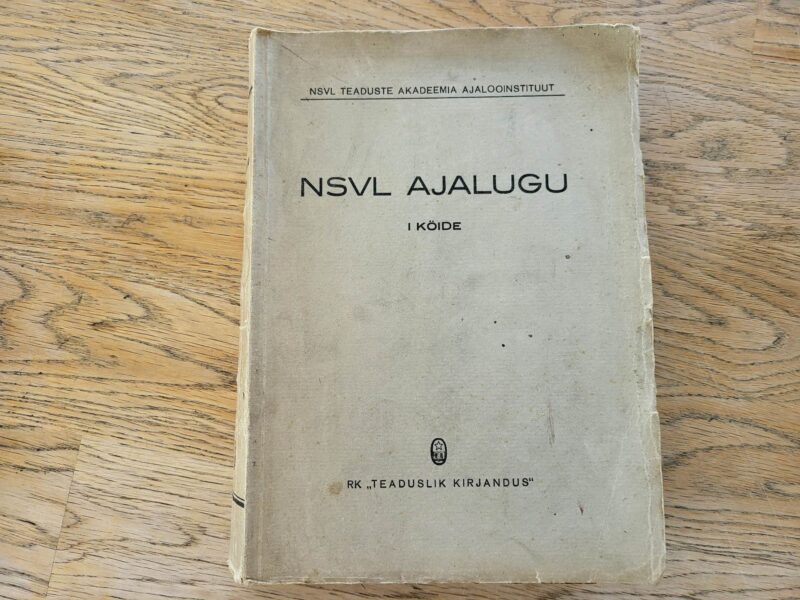100980147 NSVL ajalugu I köide
