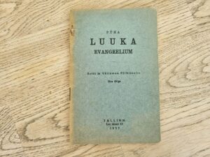Püha Luuka Evangeelium . 1937