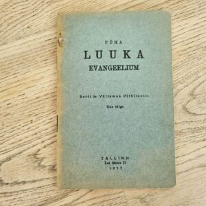 Püha Luuka Evangeelium . 1937