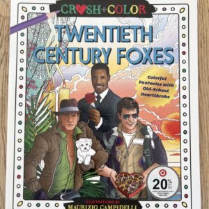 101110351 Twentieth Century Foxes colouring book
