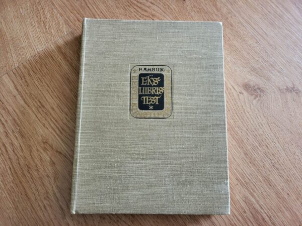 101127239 Eesti kunstipärastest eksliibristest . Paul Amur