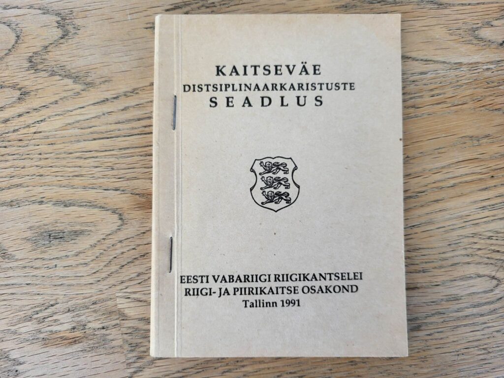 Kaitseväe distsiplinaarkaristuste seadlus
