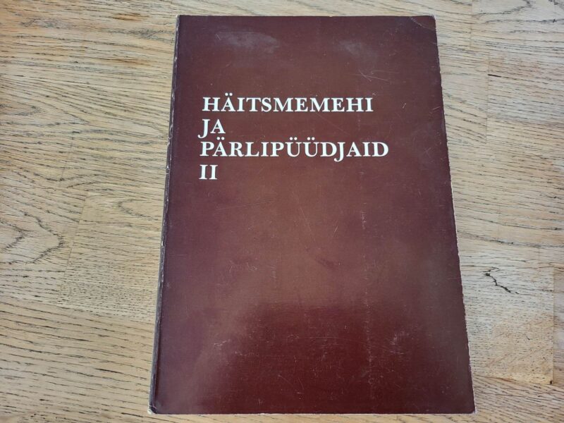 101174213 Häitsmemehi ja pärlipüüdjaid II