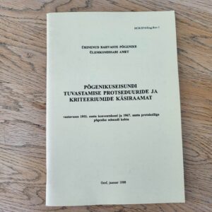 Põgenikuseisundi tuvastamise protseduuride ja kriteeriumide