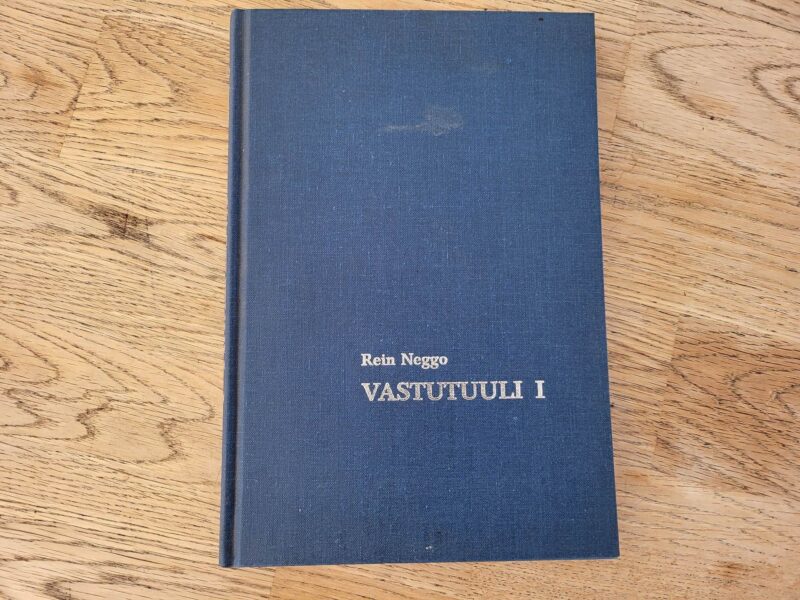 101175237 Vastutuuli I . Rein Neggo