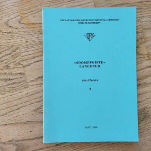 101379366 Soomepoiste langenud . Uno Tõnnus