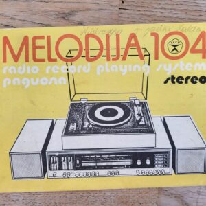 101506472 Meloodija 104 instruktsioon