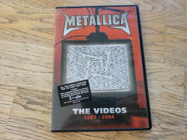 Metallica The Videos 1989-2004 DVD