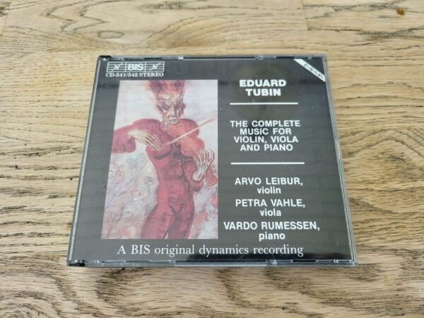Eduard Tubin / Arvo Leibur, Petra Vahle, Vardo Rumessen 2CD
