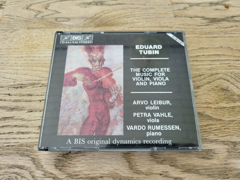 102295938 Eduard Tubin / Arvo Leibur, Petra Vahle, Vardo Rumessen 2CD