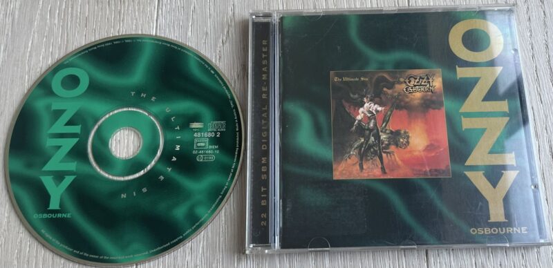 102965189 Ozzy Osbourne The Ultimate Sin