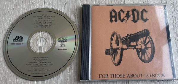 Ac/Dc For Those About To Rock We Salute You