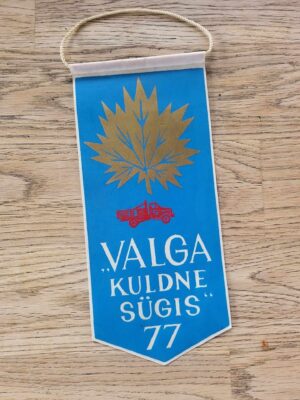 Valga Autoralli Kuldne sügis 1977  Vimpel