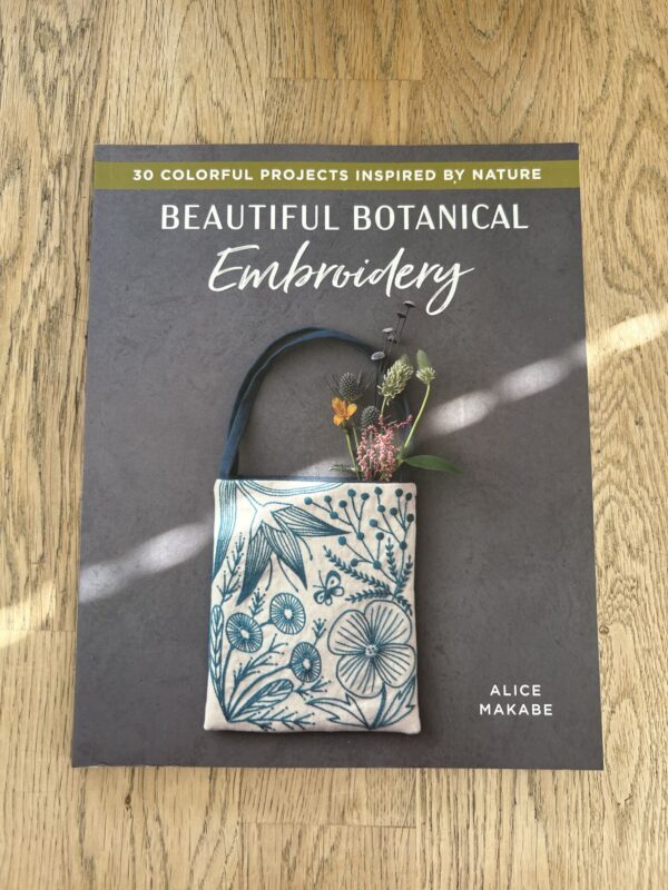 Beautiful botanical embroidery