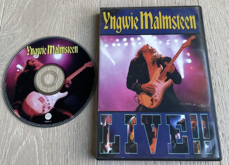 103459916 Yngwie Malmsteen Live!! DVD