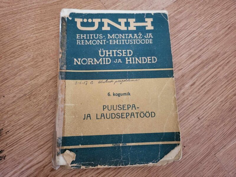 103484927 Ehitus montaaz ja remont ehitustööde ühtsed normid ja hinded