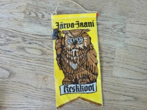 Järva-Jaani Keskkool märk ja vimpel