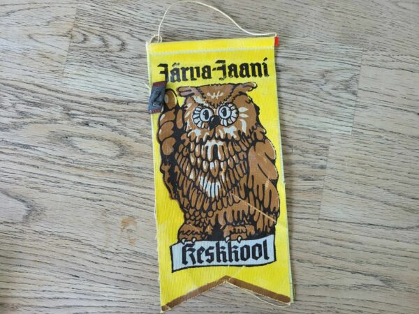 Järva-Jaani Keskkool märk ja vimpel