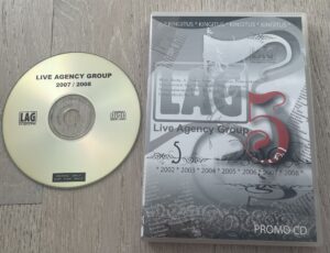 LAG - Live Agency Group 2007/2008 PROMO CD ERINEVAD EESTI ESITAJAD