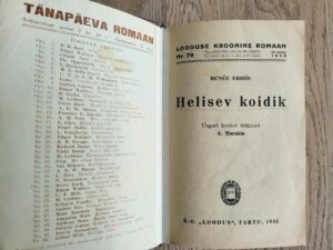 Helisev koidik . Renee Erdös 1935