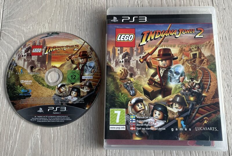 104120946 Ps3 Lego Indiana Jones 2 The Adventure Continues