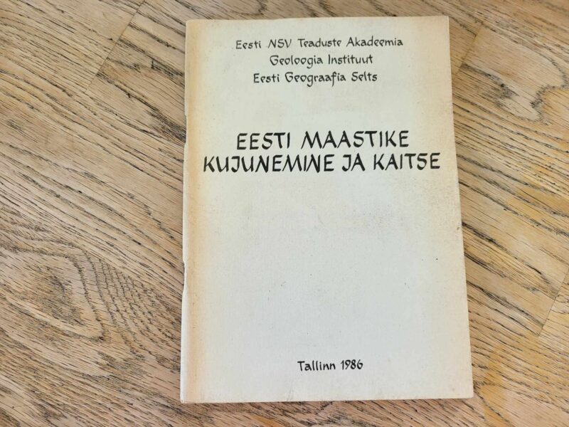 104192975 Eesti maastike kujunemine ja kaitse