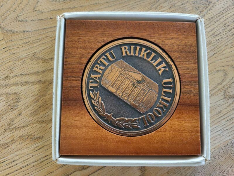 104200277 Tartu Riiklik Ülikool Medal