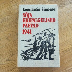 104413375 Sõja eripalgelised päevad 1 . Konstantin Simonov