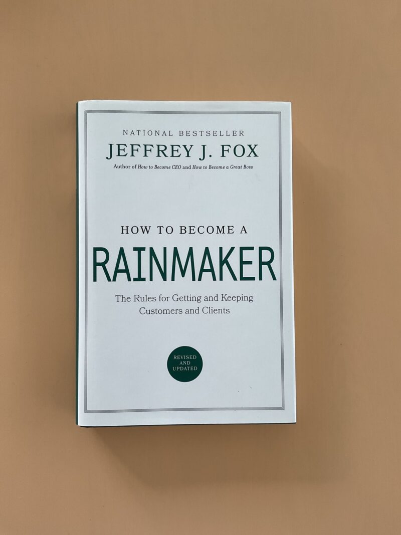 104438737 How to become a Rainmaker