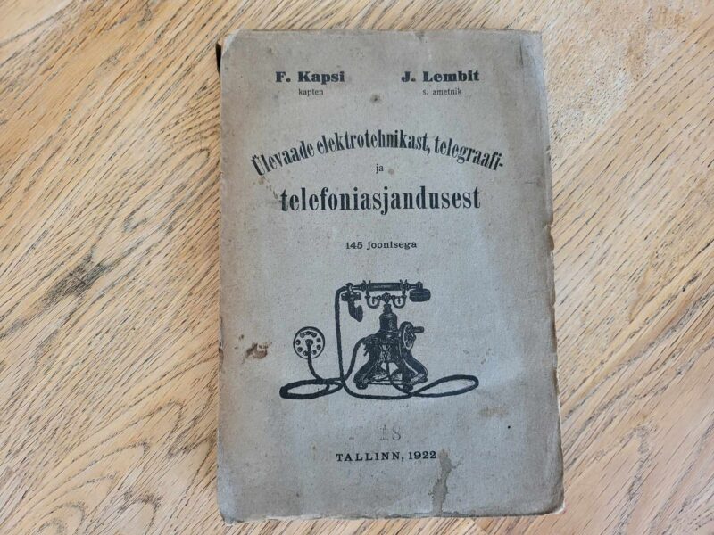 104665840 Ülevaade elektrotehnikast telegraafi- ja telefoniasjandusest