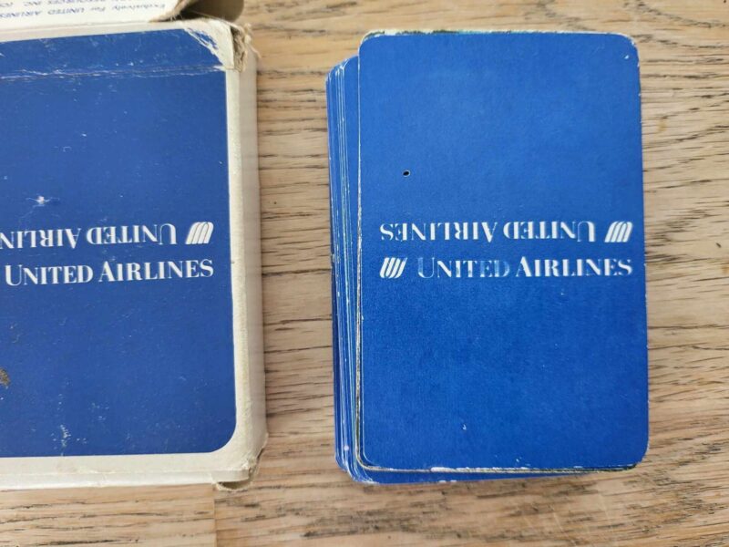 United Airlines mängukaardid