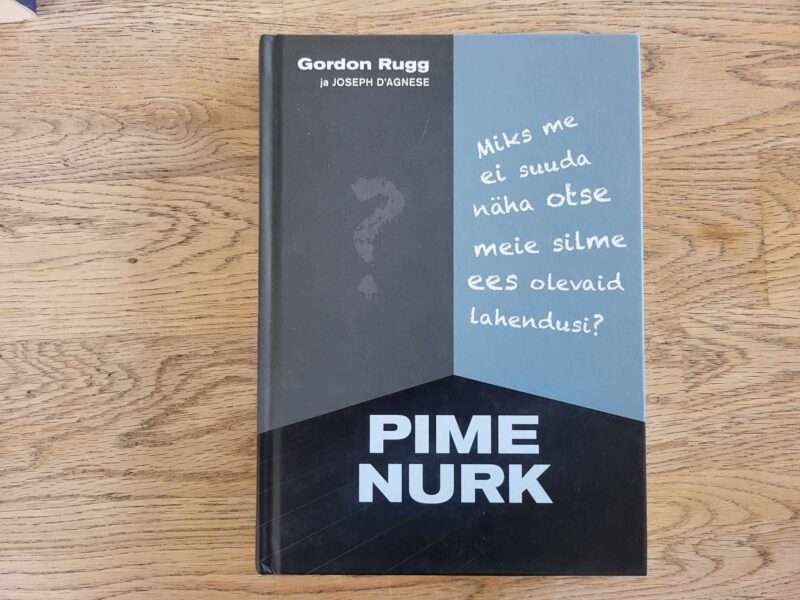 Pime nurk . Gordon Rugg